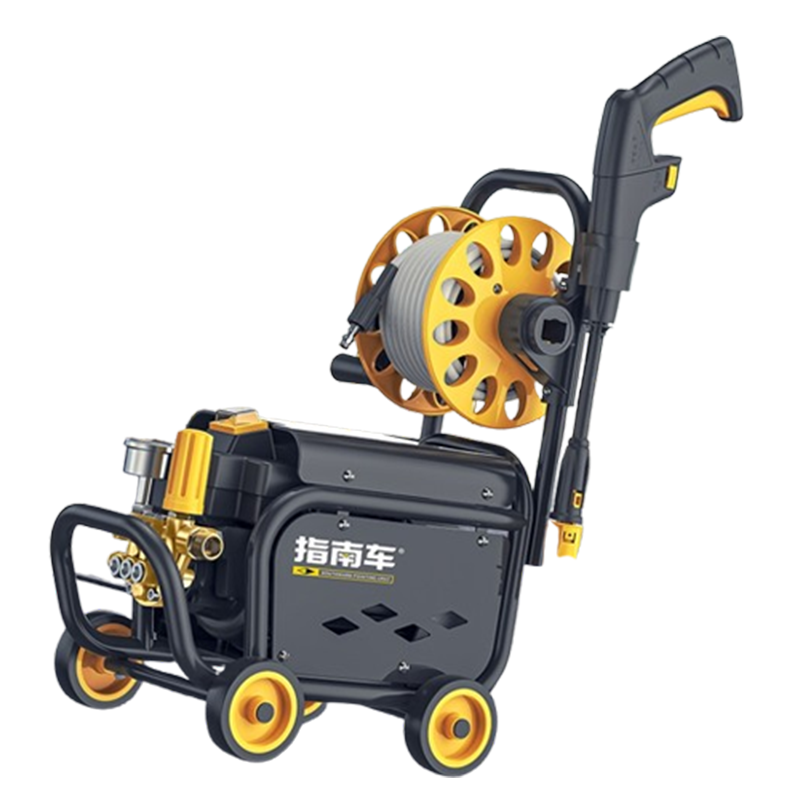 指南车(zhinanche)高压洗车机家用220v刷车水泵抢全自动便携式水枪清洗机