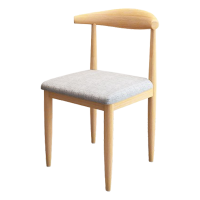 复岚 牛角椅 布面/把