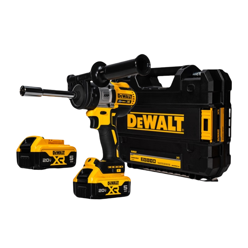 得伟20V锂电无刷电钻起子2x5.0Ah套装 DCD991RP2T-A9 套
