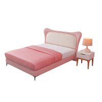 慕思儿童床女孩公主床儿童房硅胶皮床儿童卧室床儿童男孩软床 BCW2-020