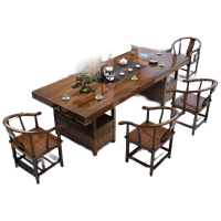 荣将领导办公桌老板桌总裁桌经理桌大班台主管桌 [桌柜款 160*80]烟霞胡桃木