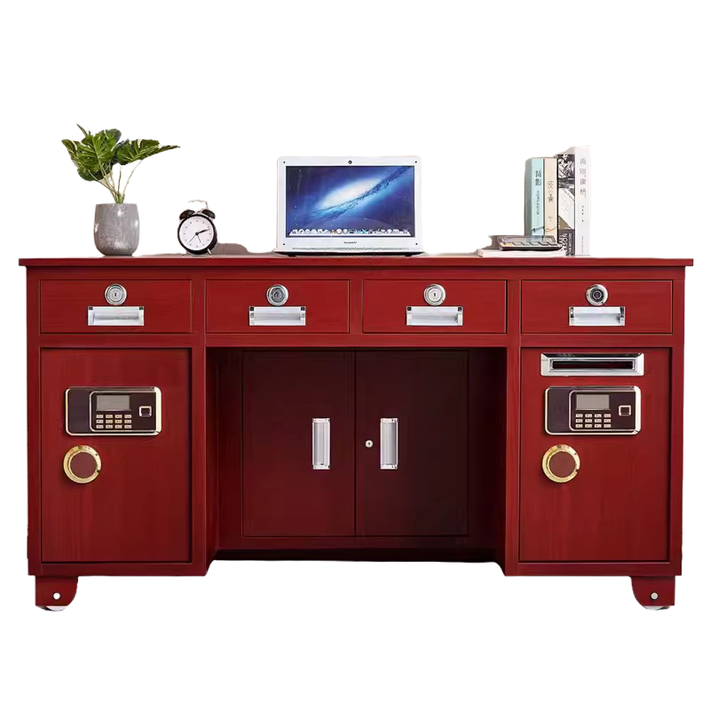 班龙保险柜办公桌1.6m张