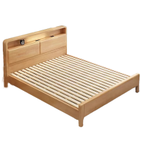 铭羽洋A5实木床1.2m张