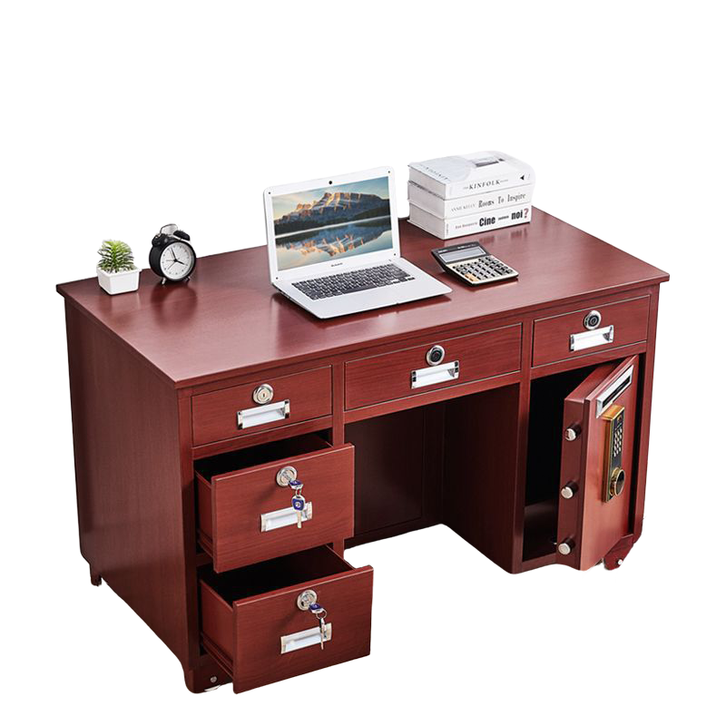 班龙办公桌1.2m五抽张