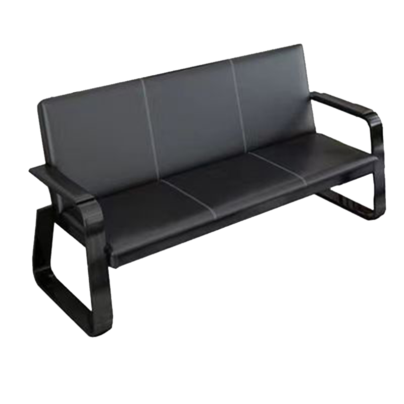 长条排椅 三人位沙发YZ1033/张