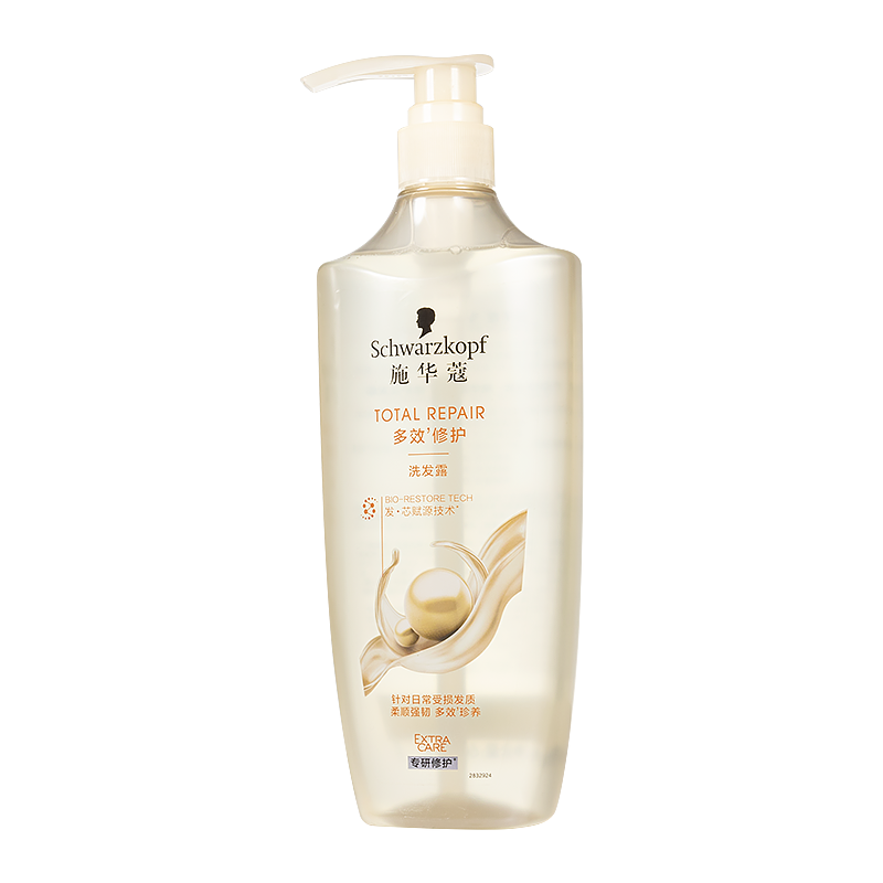Schwarzkopf施华蔻多效修护洗发露柔顺改善毛躁洗头护发防断发蓬松洗发水400ml