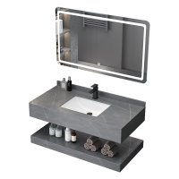 如华福禄浴室柜组合陶瓷盆洗手洗脸盆柜智能卫生间洗漱台现代简约