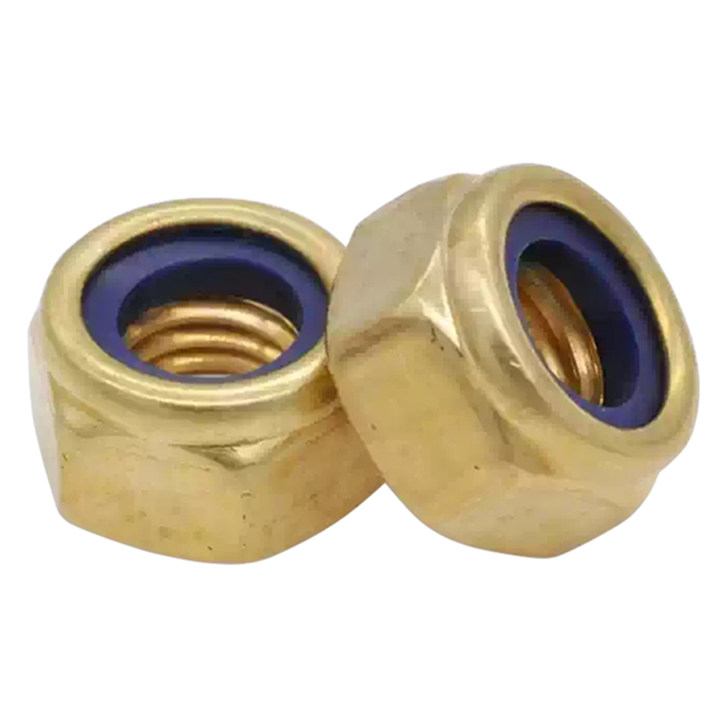 蔚期 GB889.1彩锌非金属嵌件六角锁紧螺母 M24 个