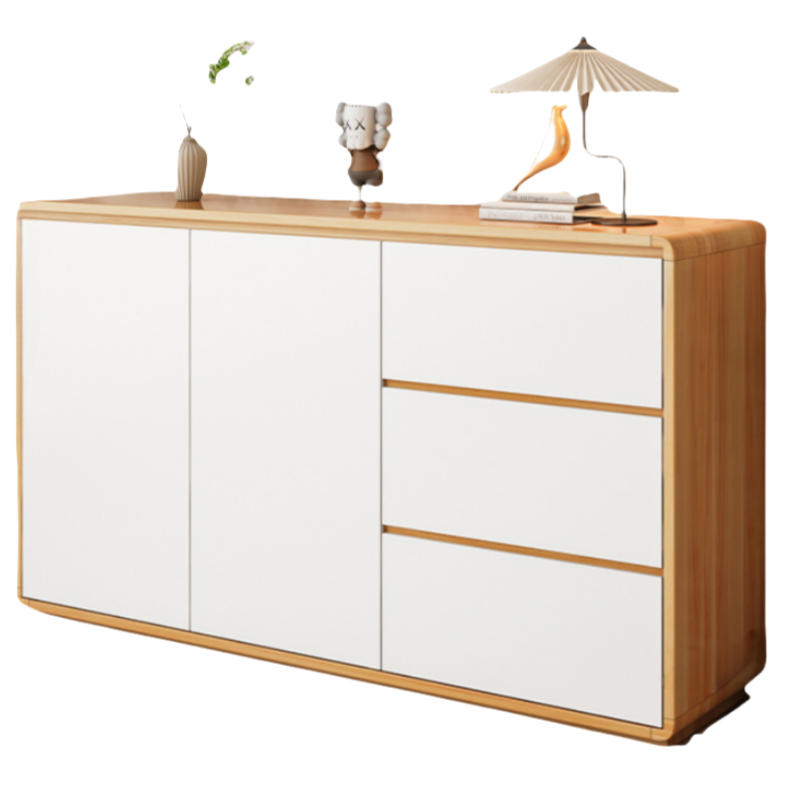 烁恒 置物柜 原木色140*40*80 个