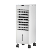 奥克斯(AUX)空调扇家用冷风扇制冷风机卧室冷气扇小型空调宿舍水冷风扇_提手遥控款加高加大12H定时带上下水箱9种风感