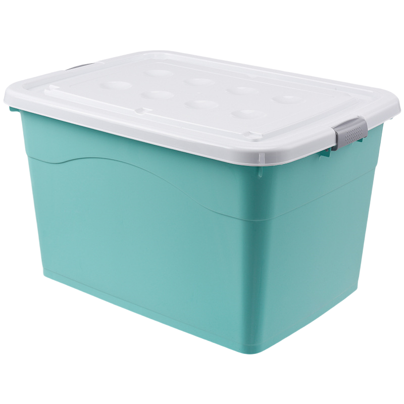 爱路达塑料收纳箱整理箱四轮63*46*37cm/个