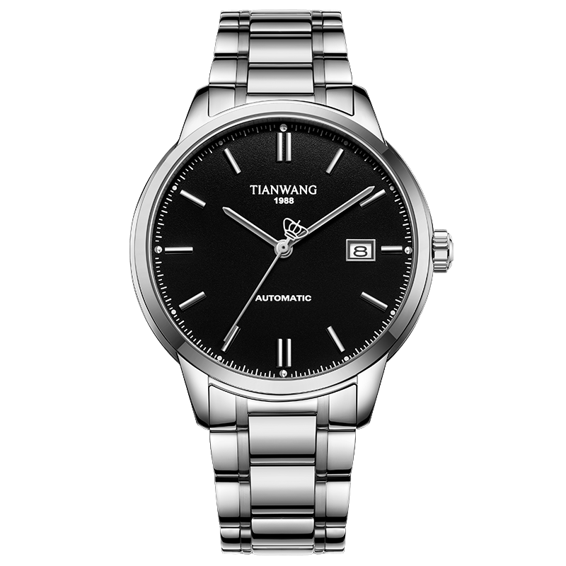 天王手表 男士腕表高颜值机械表商务休闲男表正品原装名表送男友生日礼物推荐51337