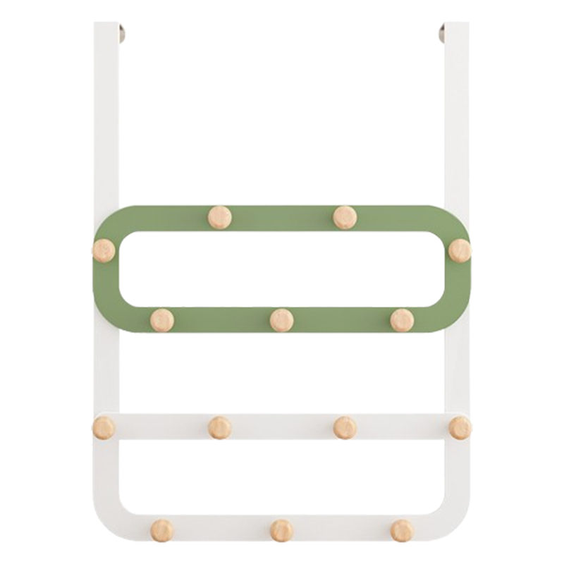 如华福禄门后挂钩挂衣架免打孔高门加长卧室门背上挂包架衣服衣钩