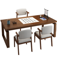 班龙办公学习桌1.8m+3椅套