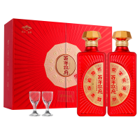 百年叙府生肖纳福礼盒52度 500ml*2瓶礼盒装 浓香型白酒