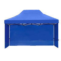 山利奥 帐篷自动架 2*3(蓝)加厚+三面围布 1件