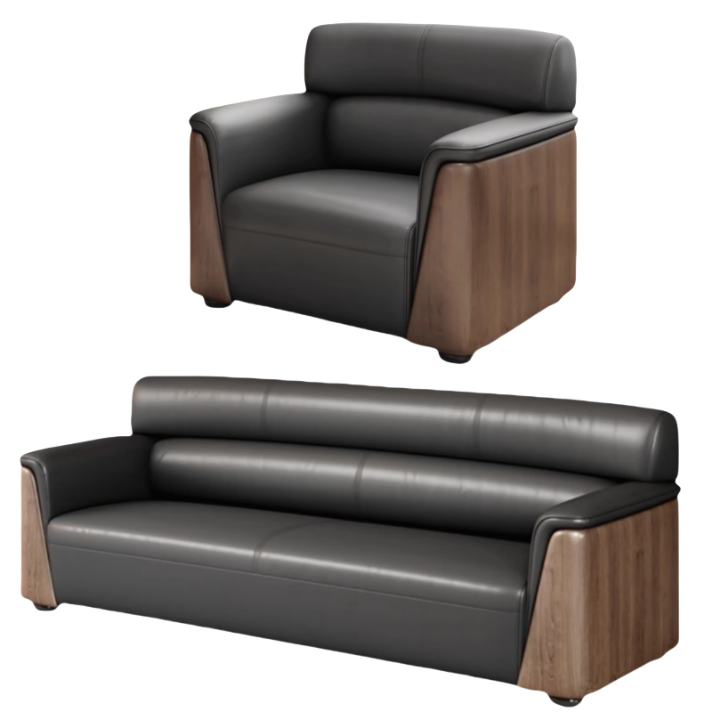 豫龙都接待沙发3+1套