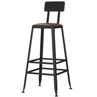 铭思达吧台椅皮质把