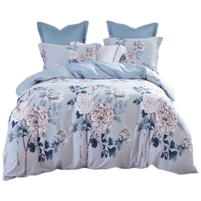 梦洁家纺 纯棉印花四件套:拂晓 200*230cm