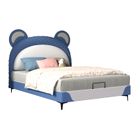 慕思官方旗舰店单人儿童床男孩实木男童小孩床女孩卧室公主房家具考拉儿童床 BCW2-030