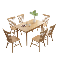 乐琪艺 餐桌椅 1桌6椅 套