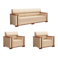 铭思达接待沙发组合1+1+3套