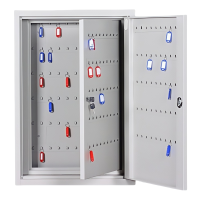 珂洋 钥匙柜 壁挂200位 台