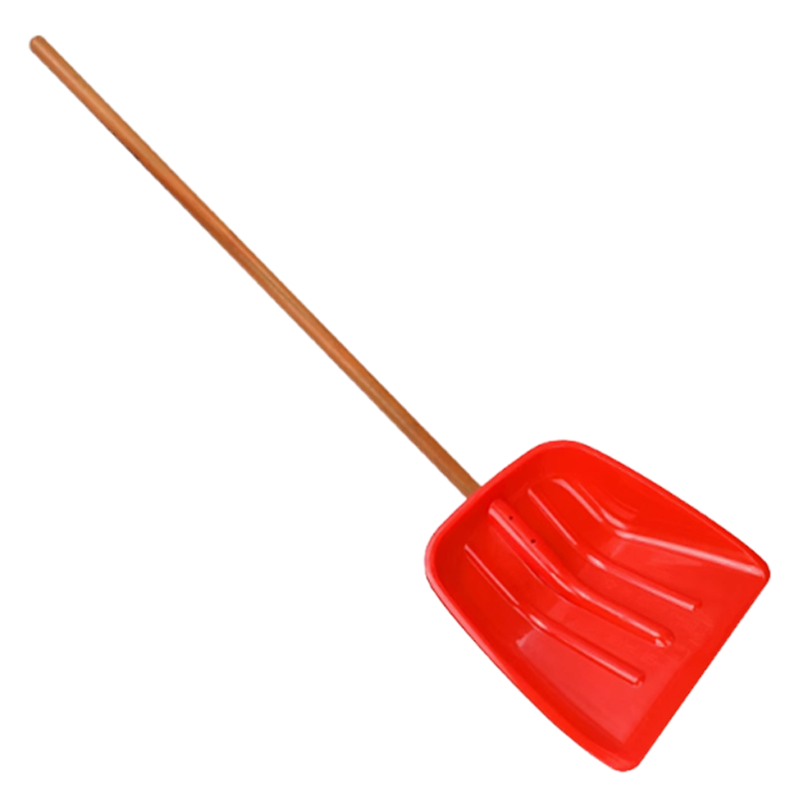 历途科技雪铲塑料红色加大号 把