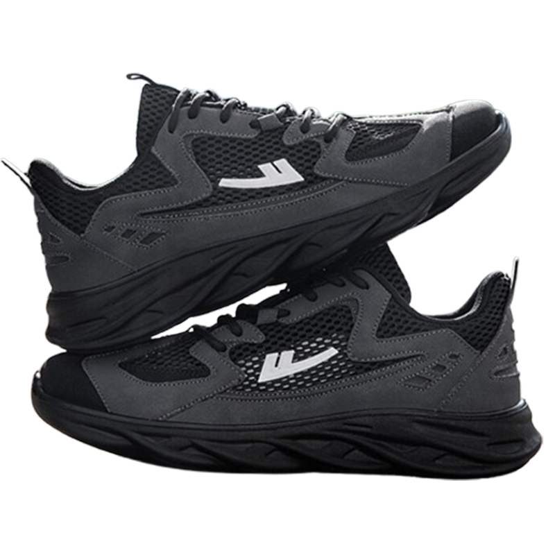 回力(Warrior)男鞋夏季透气网面镂空鞋子男款软底休闲跑步鞋男士运动鞋