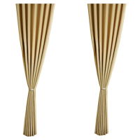 亿洛莱 遮光窗帘 ZY08 米