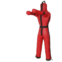 搏击发泄人偶 摔跤拳击陪练人形沙袋 消防救援演习训练双腿假人 高170 重35kg