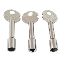 百名迖 通用锁钥匙 内三角 个