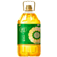 福临门玉米油富含植物甾醇福至心礼非转基因物理压榨玉米油5L