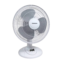 大风力台扇三档风速广角送风宿舍办公室家用12寸桌面电风扇