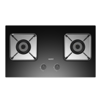 华帝(vatti)嵌入式家用燃气灶炉具 5.2kW大火力灶 可调节开孔尺寸 台嵌两用灶i10105(天然气)炉头可拆卸