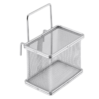 纳丽雅(Naliya)火锅漏勺脑花煮面漏网篮烫猪脑容器漏斗涮肉过滤网带挂钩漏筐