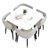 悦兴诚接待桌 一桌4椅80*75cm 套