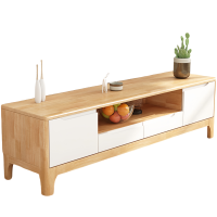 豫龙都 实木电视柜 两抽个