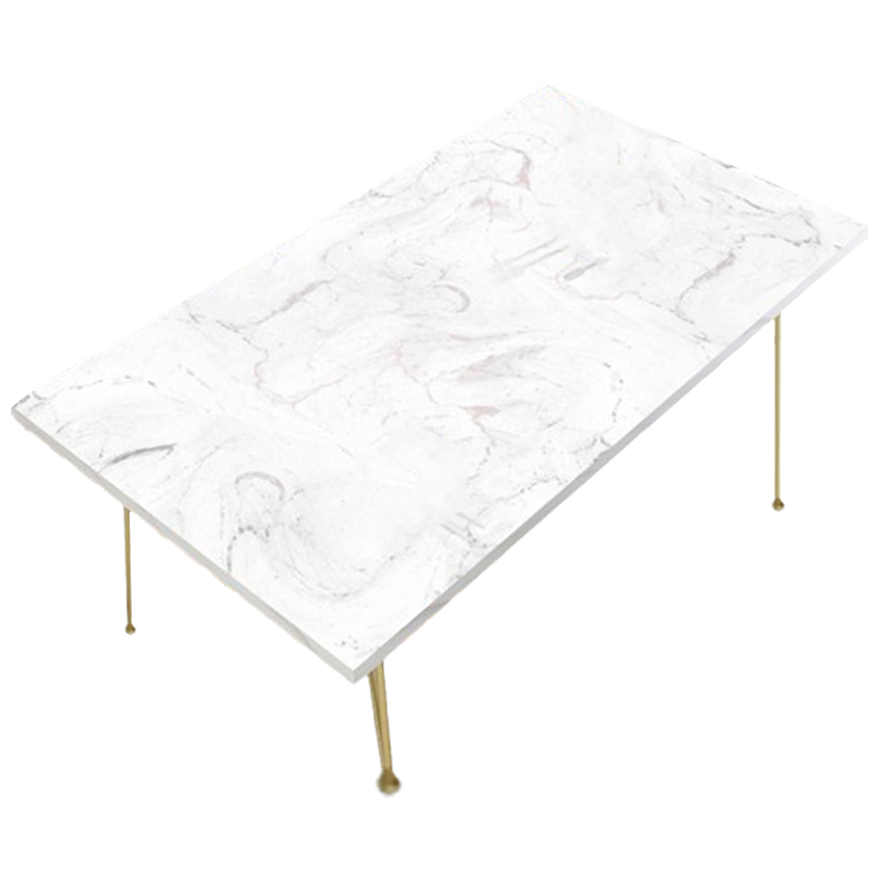 昕蓝梦 大理石纹餐桌布防水防油加厚防滑pu皮革桌垫 80*120cm 块