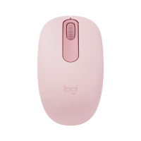 罗技(Logitech)M196 无线蓝牙鼠标 办公鼠标 笔记本商务办公家用 小巧便携 对称手型 玫瑰粉