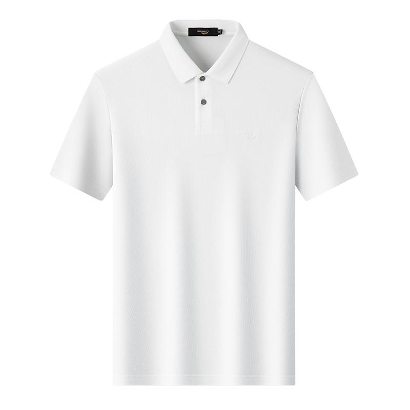 鳄鱼恤CROCODILE 男士夏季休闲舒适顺滑短袖商务POLO衫男