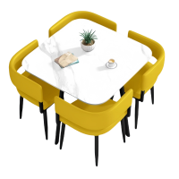 悦兴诚家用小方桌 一桌4椅80*75cm 套