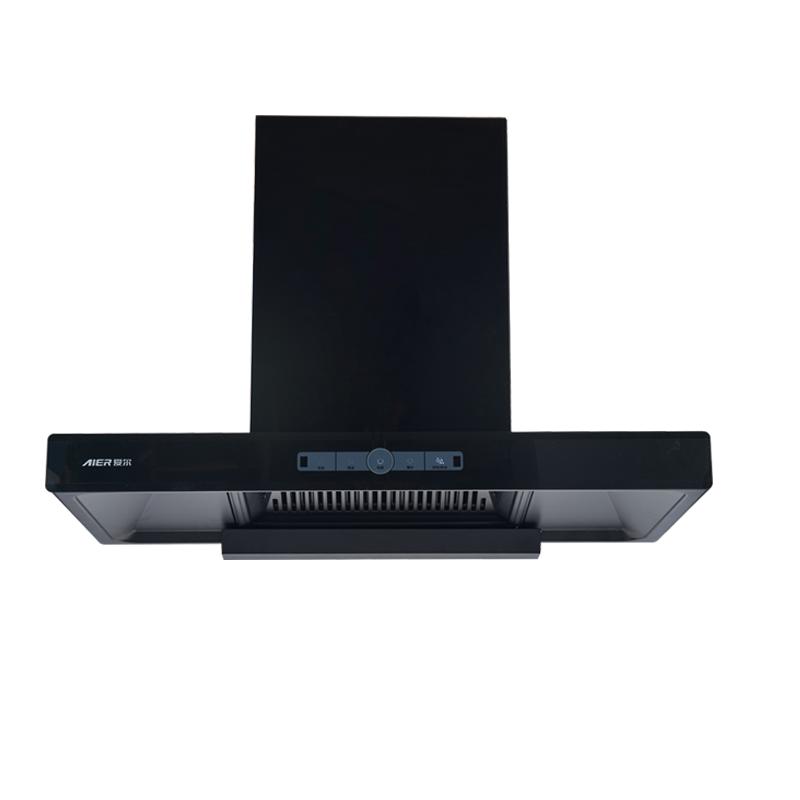 AIER爱尔抽油烟机E235 19m³大吸力欧式顶吸油烟机深腔拢烟挥手智控+智清洗全封闭五防电机