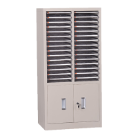 凌迪星30抽档案柜55*34*112cm台