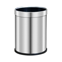 震汇 不锈钢垃圾桶 10L 个