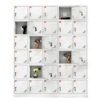 伟樽工具充电柜30门1400*350*1730mm台