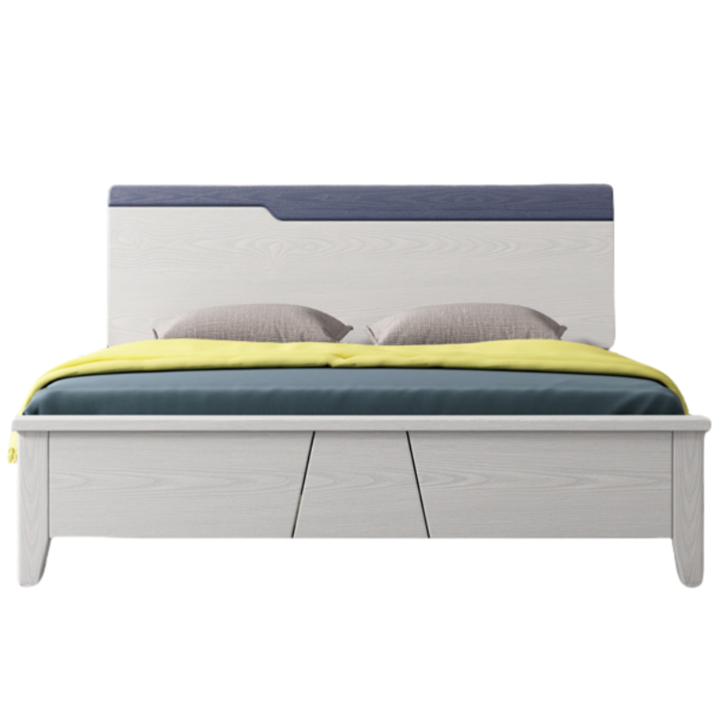 演发 木床+2床头柜 1.8米 套