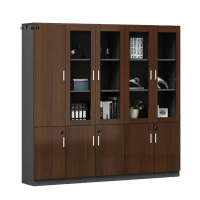 曌梵木质文件柜5门台