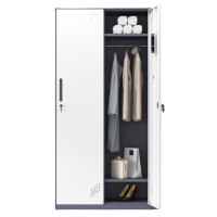 伟樽衣柜灰白套色2门900*500*1850mm台