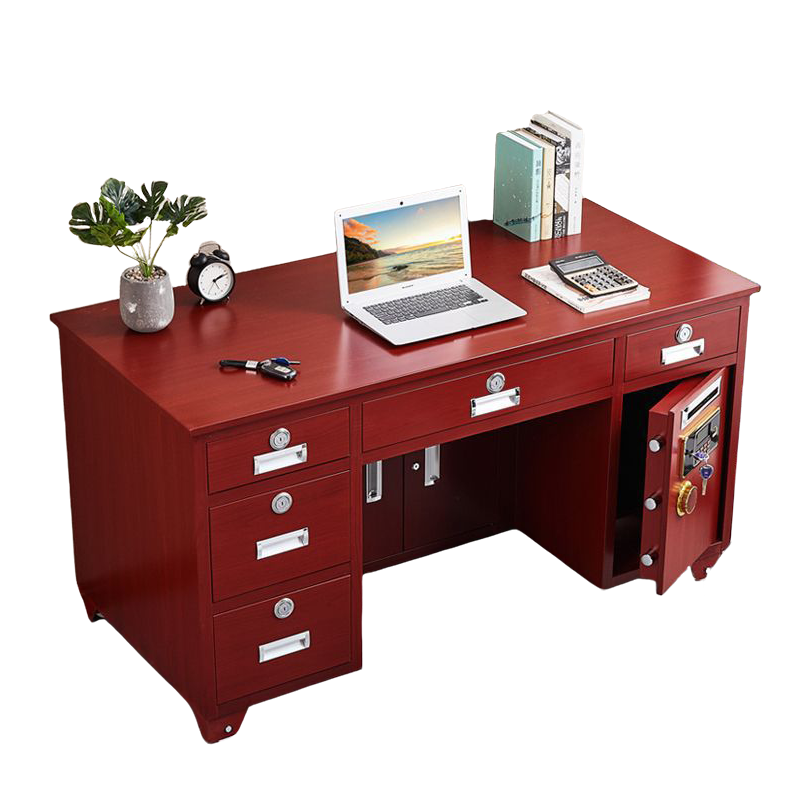 班龙保险办公桌1.5m五抽张